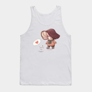 Mushroom Winter Walk Tank Top